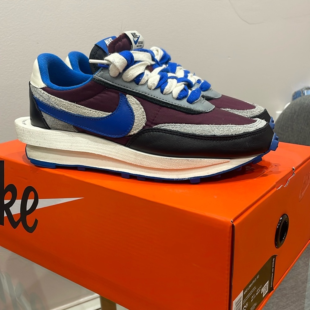 Nike Sacai LD Waffle Maroon/ Team Royal
